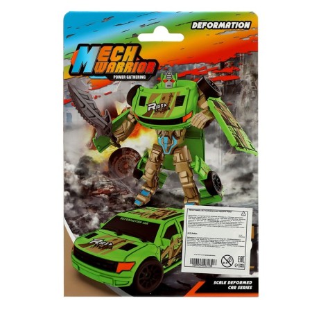 Robot "Mechanical Warrior", transforms, color mix-24