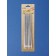 Candles in the cake "Tall Royce", 6 pcs, silver