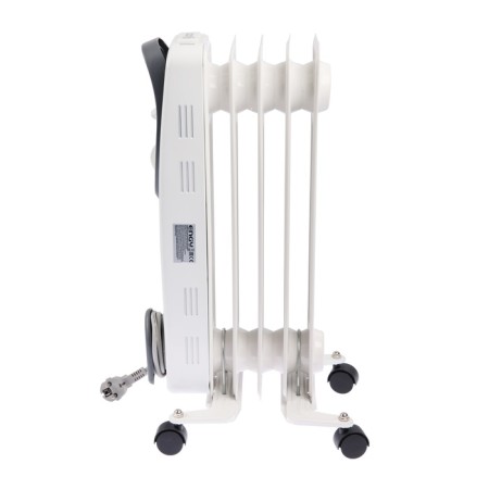 ENGY EN-2205 Modern, oil, 1000 watts, 5 sections, white-5