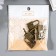 Lack with a key for the casket metal set 5 pcs C286 bronze 3.1x1.7 cm