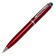 Gift handle, ball "Atlantic" in the leatherette case, rotary, Bordeaux body with silver