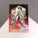 Earrings Metal "Atmosphere" abstraction, color silver