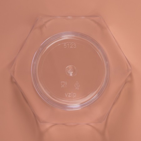 The form of the plastic disposable for the buffet "Grail", 100 ml, transparent, 15 pcs/units.-3