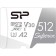 MicrosdxccC 512GB Class10 Silicon Power SP512GBSTXDA2V20sp Superior + Adapter