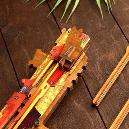 Wooden souvenir "Crossbow" mix-2