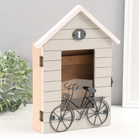Klyuchnitsa tree 6 hooks "Bicycle at home" 22x5.5x28.5 cm-1
