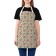 Apron kitchen with a photo print "Christmas postcard", adjustable, size OS
