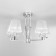 Smart ceiling lamp Alegria, 40W, E14, 70x70x43 cm