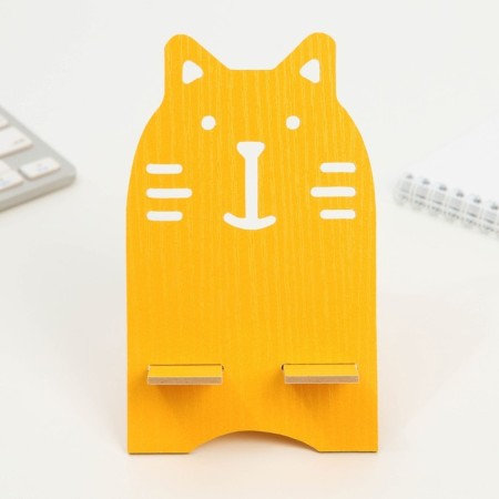 Bright cat stand for the phone, 16 x 9 cm-2