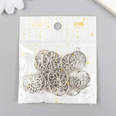 Decor Metal "Tree of Life" 2.5x2 cm-3