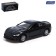 Metal machine “coupes”, inertia, light and sound, 1:32, doors open, black color