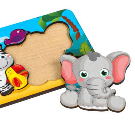 Logical puzzle "Africa", 30 x10 cm-2