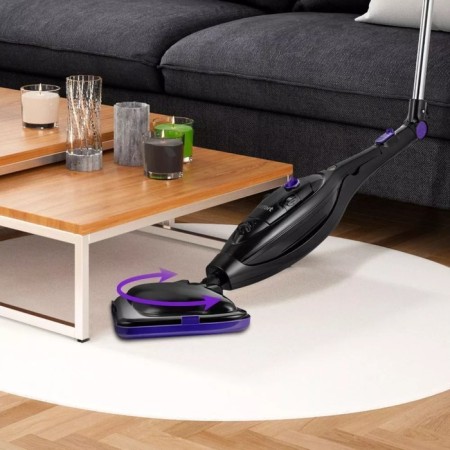 Steam mop Kitfort KT-1061, 1300 W, 300 ml, cord 4.7 m, black-violet-4