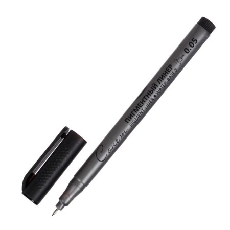 Capillary pen for drawing ZHK "Sonnet" Liner 0.05 mm, Black, 2341643