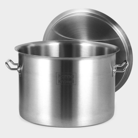 Hanna Knovell stainless steel pan with a lid, 25 l, d = 36 cm, h = 24 cm, wall thickness 0.8 mm-5