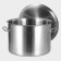 Hanna Knovell stainless steel pan with a lid, 25 l, d = 36 cm, h = 24 cm, wall thickness 0.8 mm