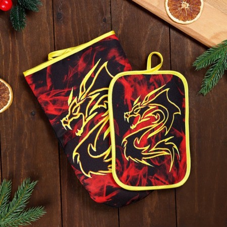 Set "Dragon", Take and Mittens, Fig. 3