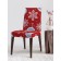 Czech for the chair "Festive air", decorative, velor