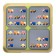 Magnetic game in a tin box "Automobile puzzle"