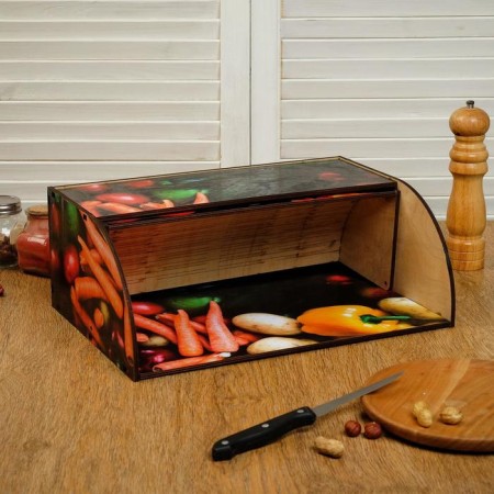 Different Bakery "Vegetable Box", Color, 37x27x14 cm-1