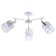 Biraso chandelier 3x60W E27 White-gold 58x58x40 cm. Model GZV-0036