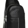 Lightning bag bag, Fidelio Largo, genuine leather, black color