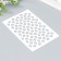 Plastic "pattern" 24x16 cm stencil