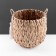 Storage basket with “Bali” handles, D300 Sh300 B300, natural