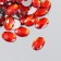 Decor for creativity Plastic "Rhil. Red" set of 150 pcs 1x1.4 cm