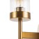 Bra "Orlando" E27 40W gold 16x12x44cm