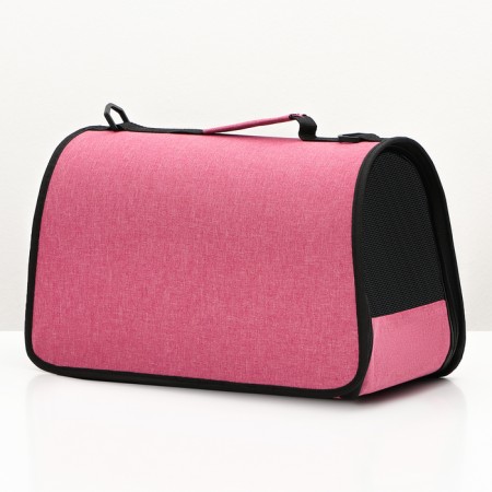 Board-carrier with an organizer and porthole, 43 x 24 x 28 cm, pink-2