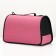 Board-carrier with an organizer and porthole, 43 x 24 x 28 cm, pink