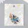 Decor for creativity metal, enamel "Dolphin in the waves" set of 4 pcs 2.2x3.5 cm