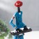 Polystone souvenir "Jazzman - Keyman" 27x9.5x5.5 cm