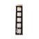 Frame Legrand Inspiria, 5 post, anthracite