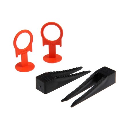 The set “Ring” clip + wedge for aligning tundra tiles, 1.4 mm, in packaging 40/40 pcs.