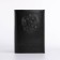 Cover for passport, black color