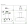 Suspended EVOLUCE lamp. Sle300563-03. Brescia. 3x40 watts, E27, 75x22x22 cm, Nickel color