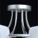 Tetro chandelier, size 74x25x74 cm, 480W 8xe14 IP 20