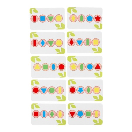 Board game. Repeat on the sample "caterpillar"-6