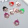 Decor for creativity Plastic for metal "Portrait" MIX set 8 pcs 1.8x2.3 cm