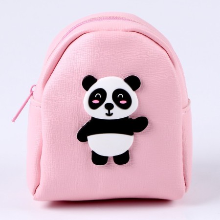 Panda doll bag, pink color