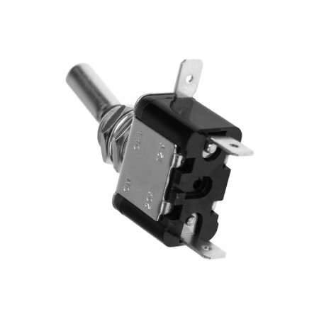 Single -pole m5 tooth switch with green LED indication, 12 V, 20 A, 3 contacts-2