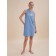 Female dress, size m, blue color