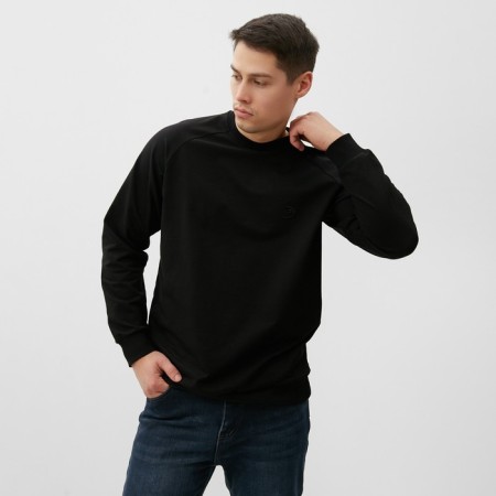 Male sweatshirt, black color, size 52 (XL)-6