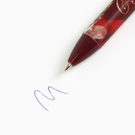 Automatic matte ballpoint pen in the envelope "The best teacher", 0.7 mm-1