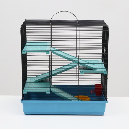 Senya 3-b rodent cell, 49 x 36 x 51 cm, mix of flowers-1