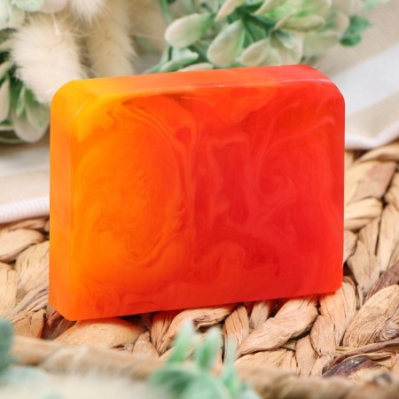 SPA soap - care for the bathhouse and sauna "Pink mango" Dobroparov handmade 80 grams-1
