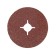 Fiber circle MATRIX 73903, P60, 115x22 mm, width 0.5 mm, 5 pcs.