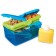 Sistema lunchbox, 4 sectional, 2 l, with a bottle, color mix
